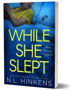 While She Slept by N.L. Hinkens #bookreview
